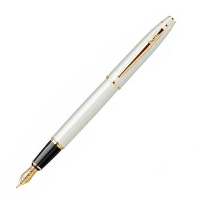 Scrikss 35 Dolma Kalem Beyaz Lüks Kutulu