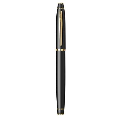 Scrikss 35 Fountain Pen Matte Black Gold Luxury Box - 2