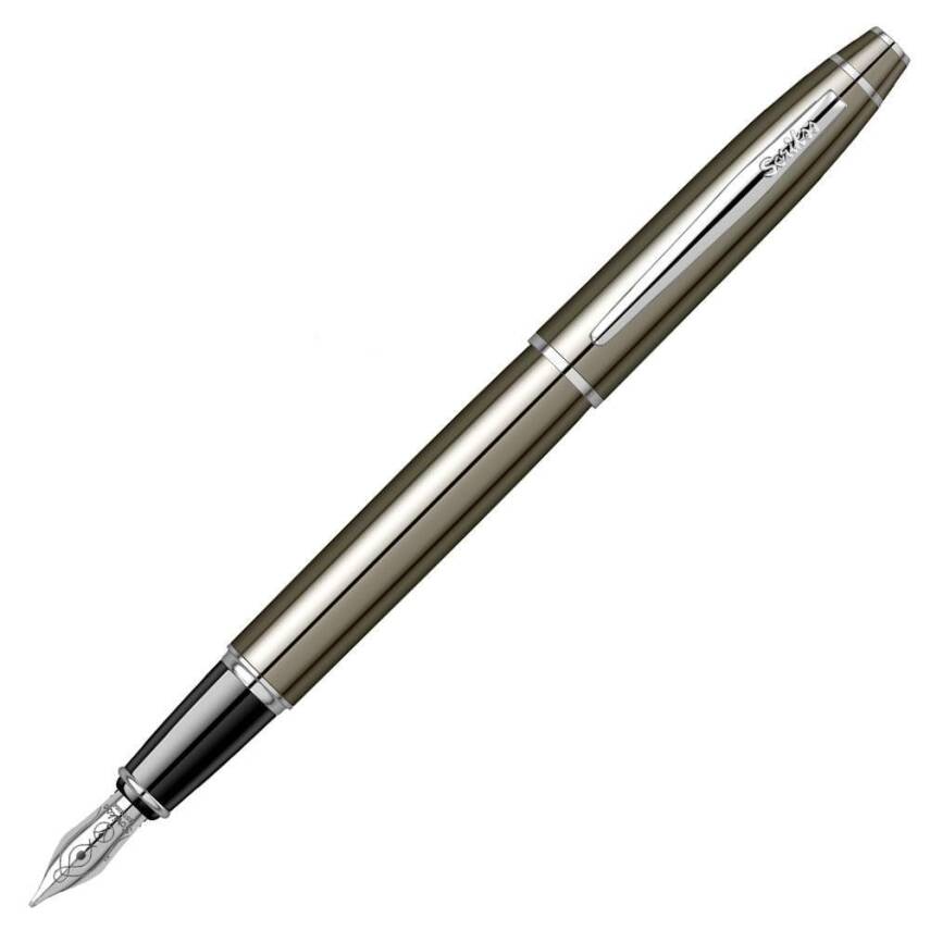 Scrikss 35 Fountain Pen Titanium Luxury Box - 1