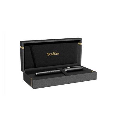 Scrikss 38 Fountain Pen Matte Black M Nib - 4