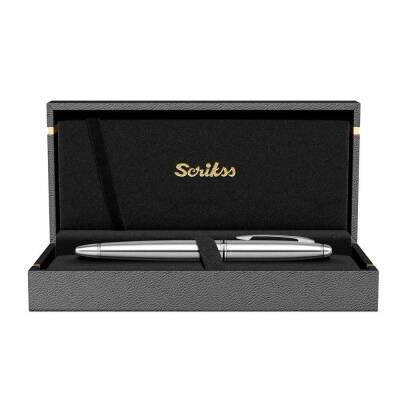 Scrikss 88 Fountain Pen Chrome Luxury Box