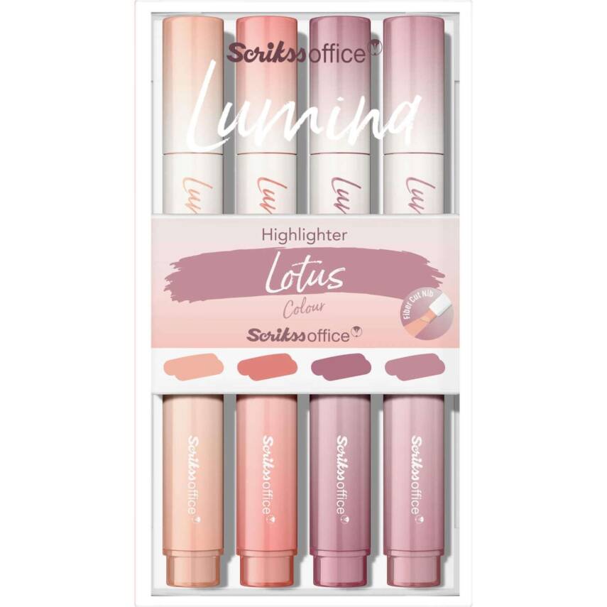 Scrikss Lumina Highlighter Set of 4 Lotus - 1