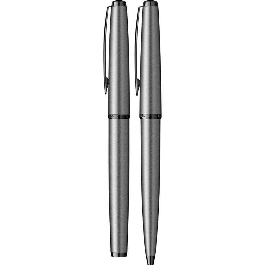 Scrikss Metropolis 78MG Dolma Kalem & Tükenmez Kalem Takım M Uç Mat Gri - 3