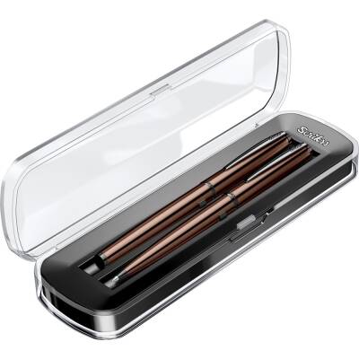 Scrikss Metropolis 78MR Dolma Kalem & Tükenmez Kalem Takım M Uç Rose - 4