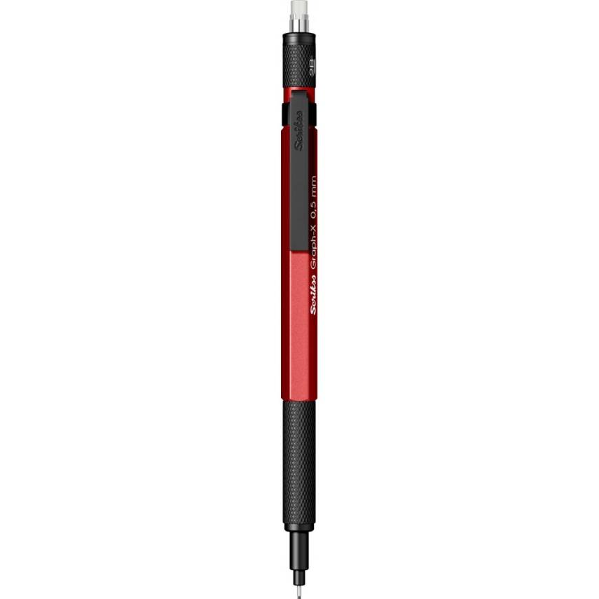 Scrikss Versatil Kalem Graph-X 0.5 mm Kırmızı - 1