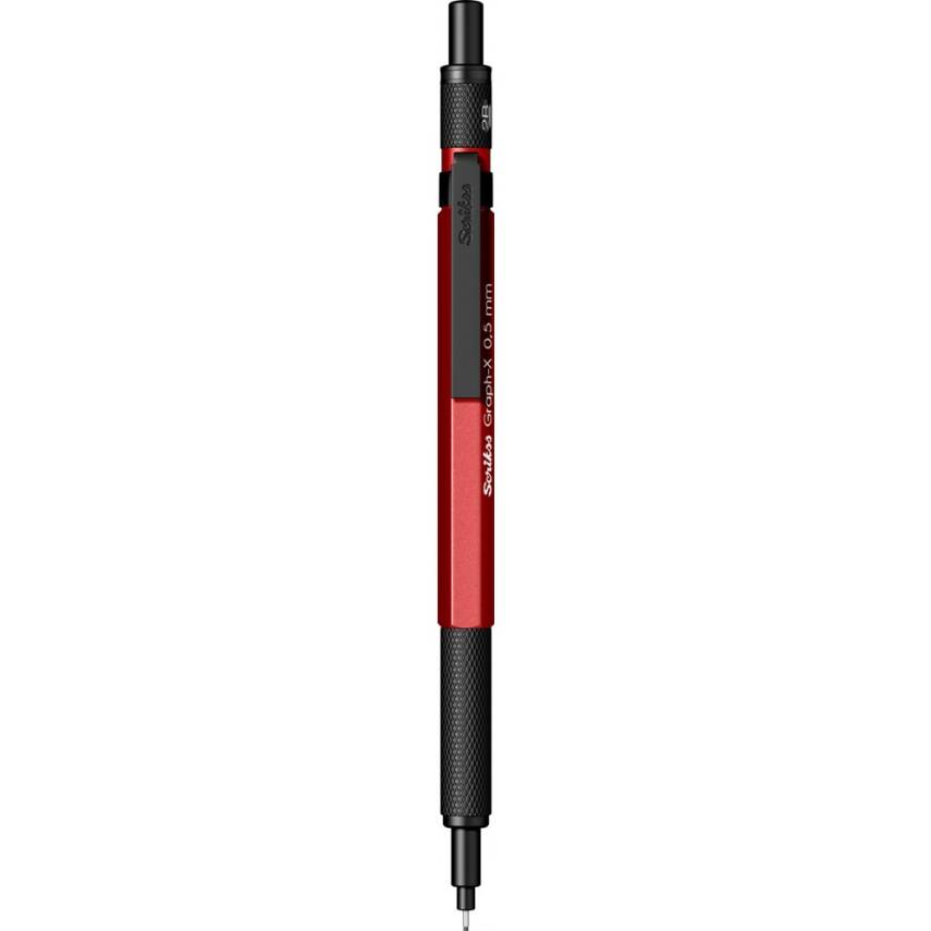 Scrikss Versatil Kalem Graph-X 0.5 mm Kırmızı - 4