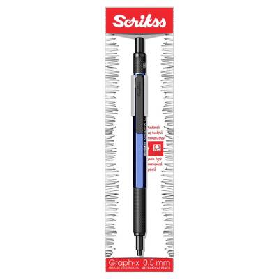 Scrikss Versatil Kalem Graph-X 0.5 mm Mavi - 5