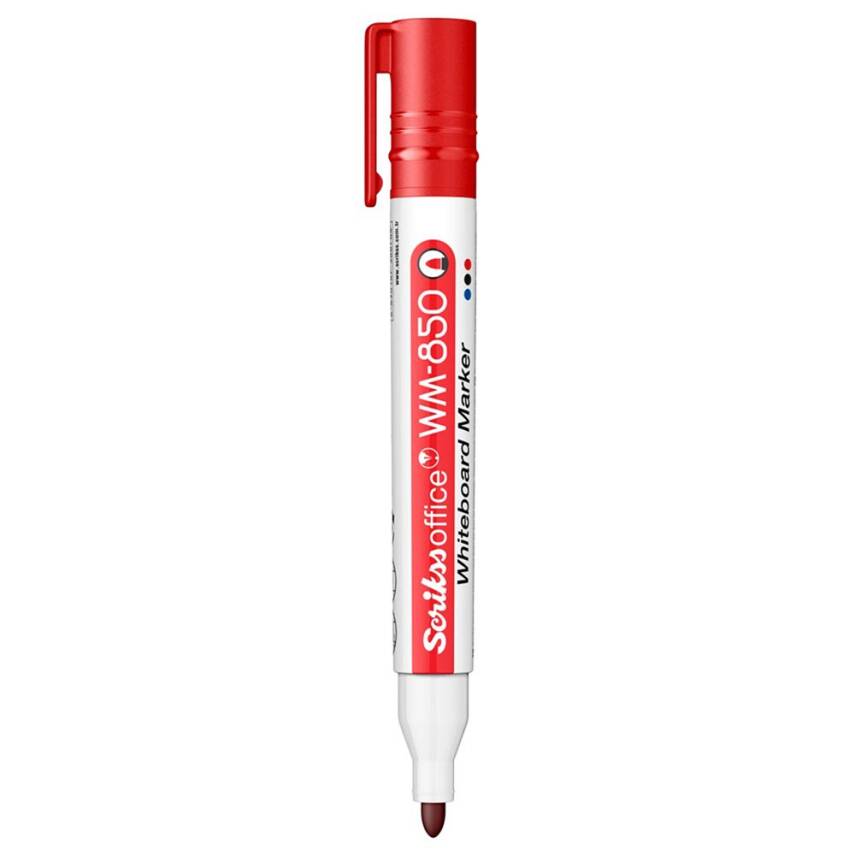 Scrikss Whiteboard Marker Kalem Kırmızı - 2