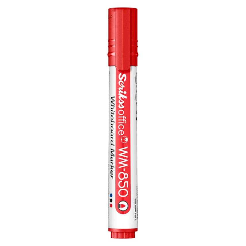 Scrikss Whiteboard Marker Kalem Kırmızı - 1
