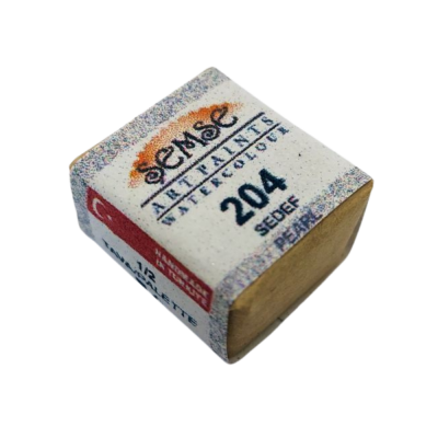 Şemse Art Yaldız Suluboya 204 Sedef Yarım Tablet - 1