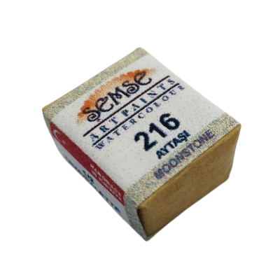 Şemse Art Yaldız Suluboya 216 Aytaşı Yaldız Yarım Tablet - 1