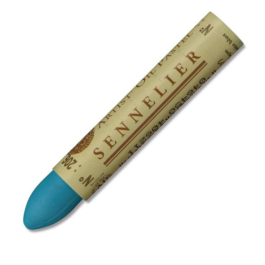 Sennelier Oil Pastel Blue Turquoise No:206 - 2