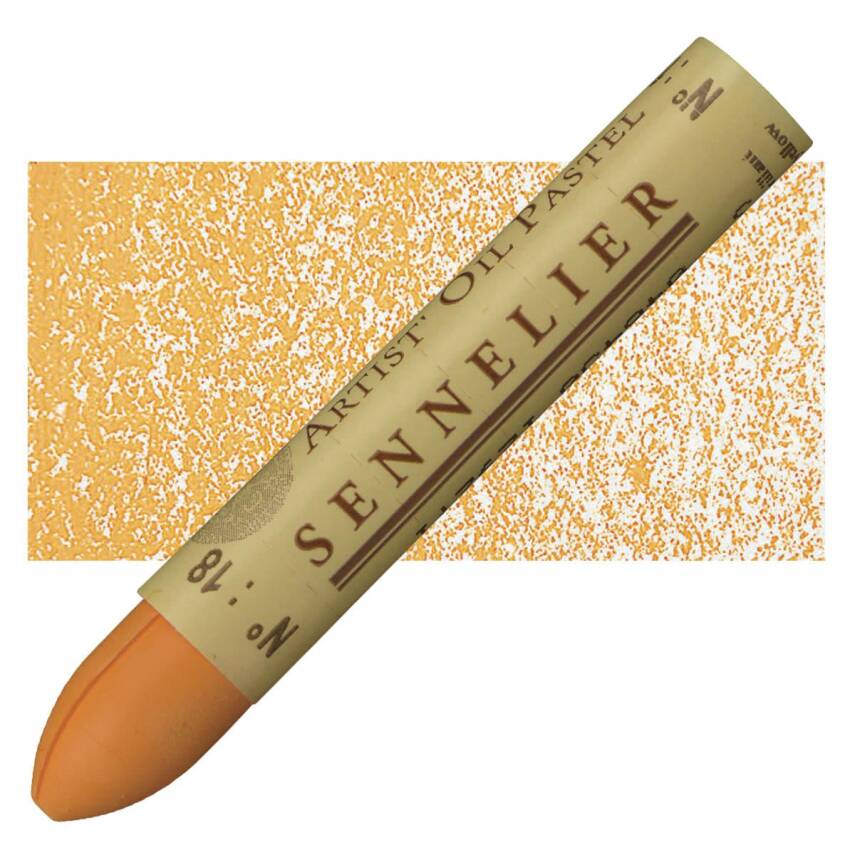 Sennelier Oil Pastel Bright Yellow No:18 - 2