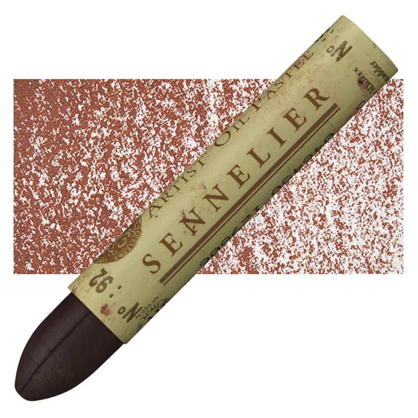 Sennelier Oil Pastel Brown Madder Lake No:092 - 2