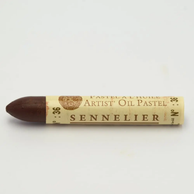 Sennelier Oil Pastel Burnt Sienna No:36