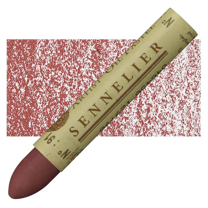 Sennelier Oil Pastel Chrome Red No:091 - 2