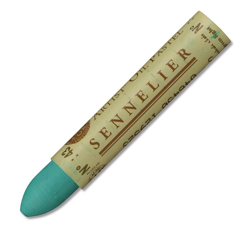Sennelier Oil Pastel Cobalt Green Light No:043 - 1