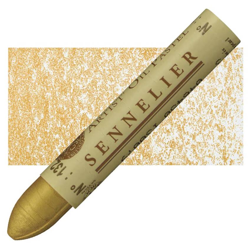 Sennelier Oil Pastel Golden Pearl No:132 - 2