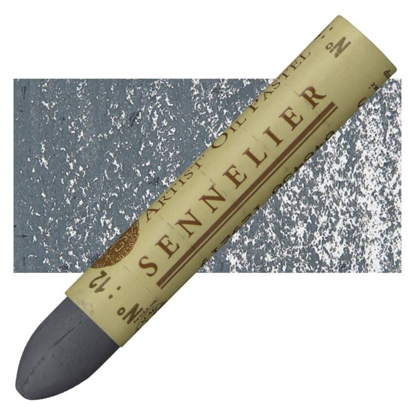 Sennelier Oil Pastel Grey Deep No:012 - 2