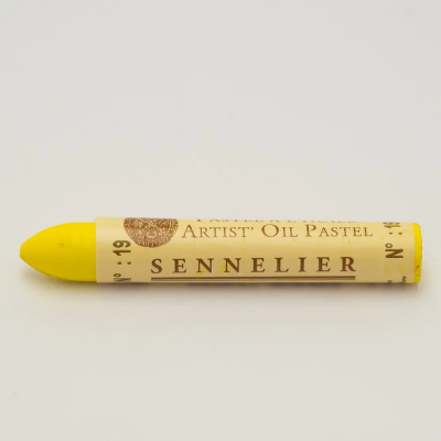 Sennelier Oil Pastel Lemon Yellow No:19