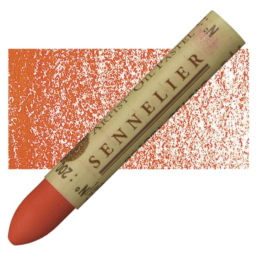 Sennelier Oil Pastel Mandarin No:200 - 1
