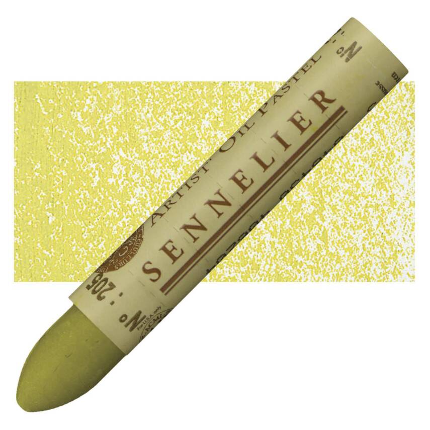 Sennelier Oil Pastel Moss Green No:205 - 3