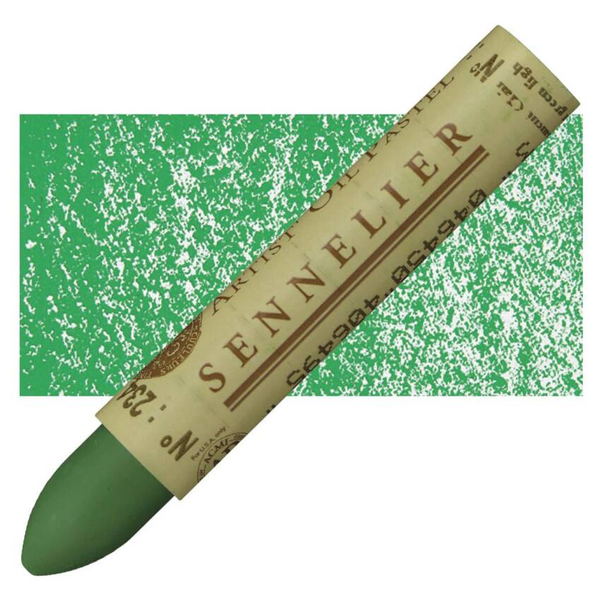 Sennelier Oil Pastel Permanent Green Light No:234 - 1
