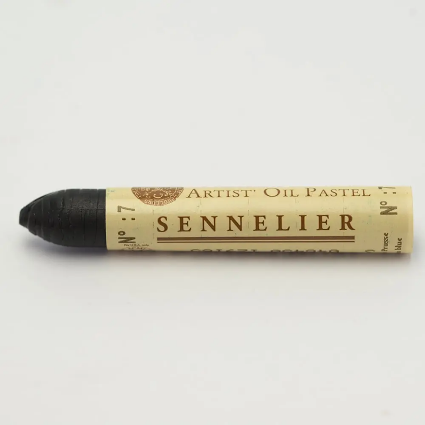 Sennelier Oil Pastel Prussian Blue No:07 - 1