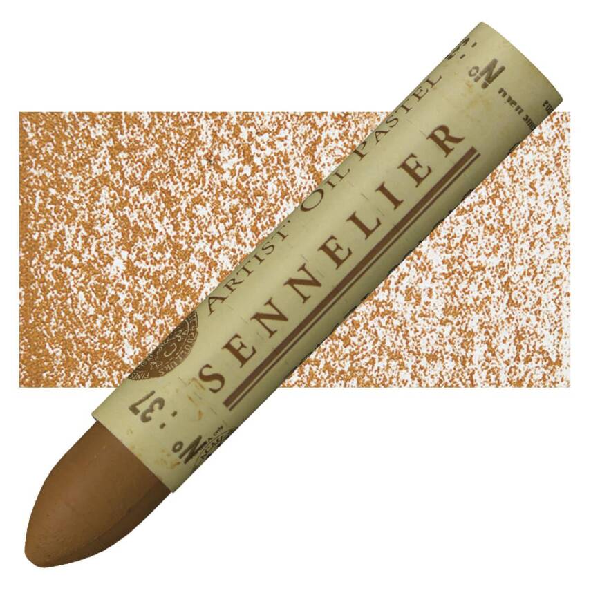Sennelier Oil Pastel Raw Sienna No:037 - 2