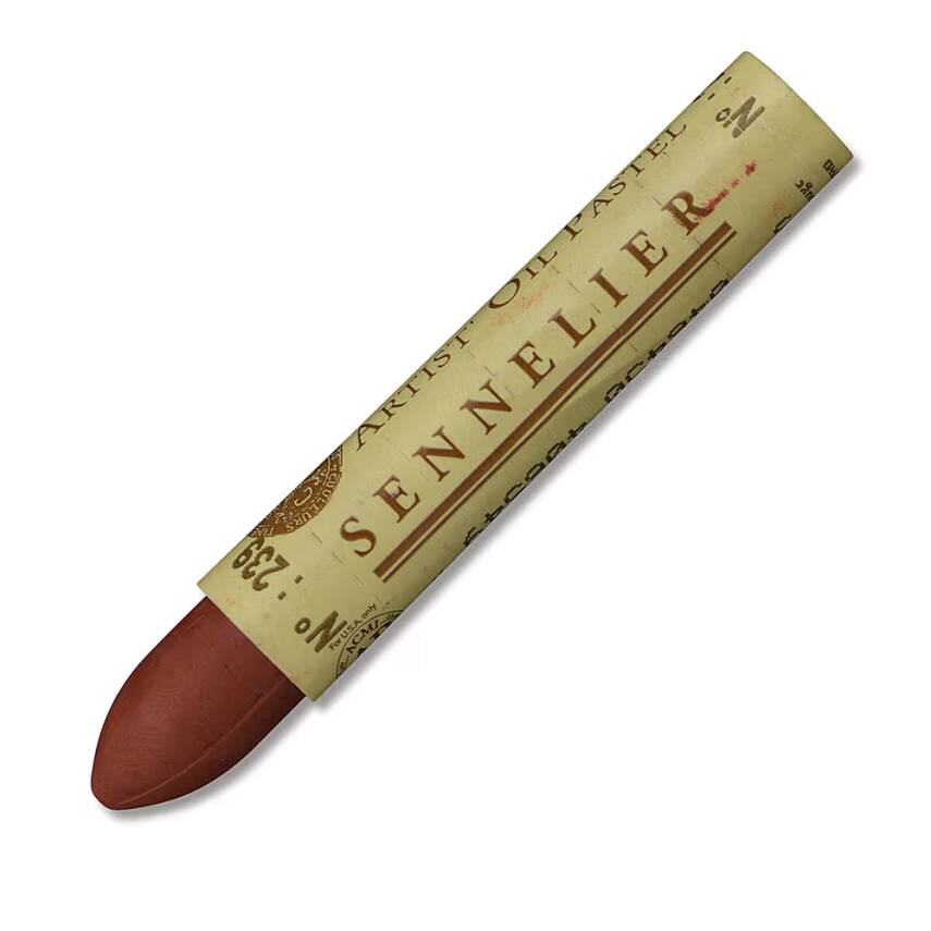 Sennelier Oil Pastel Red Brown No:239 - 1