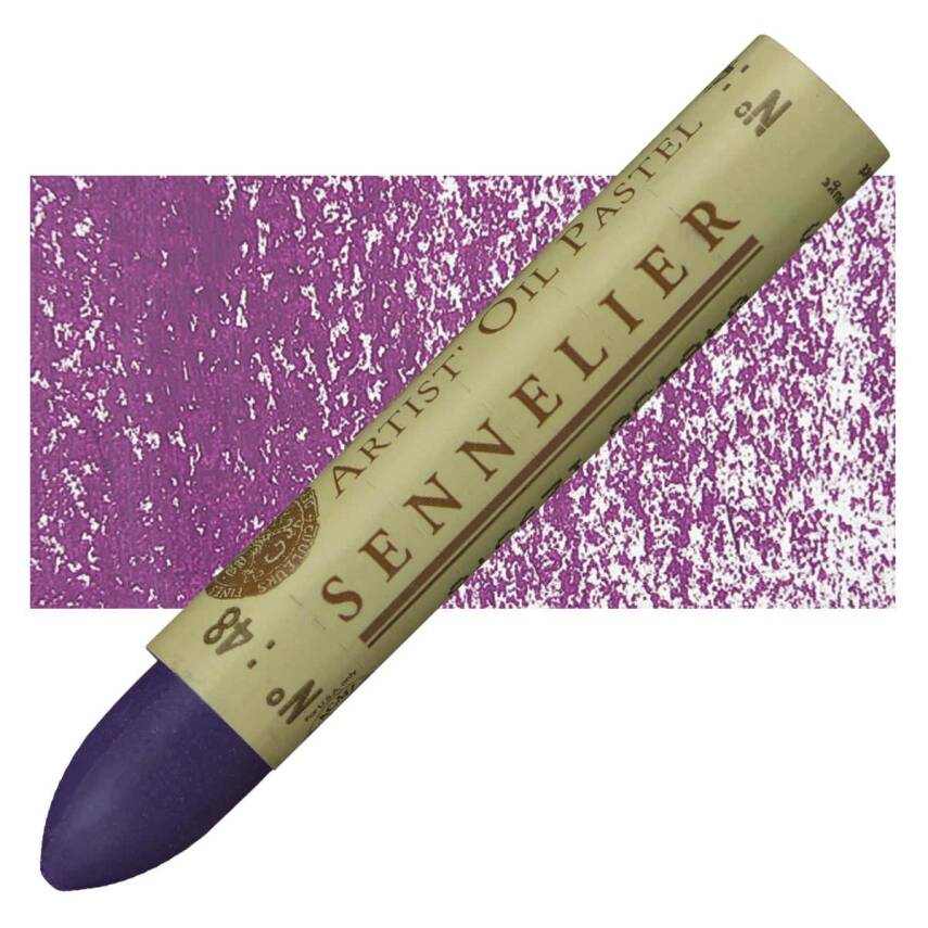 Sennelier Oil Pastel Red Violet No:048 - 3