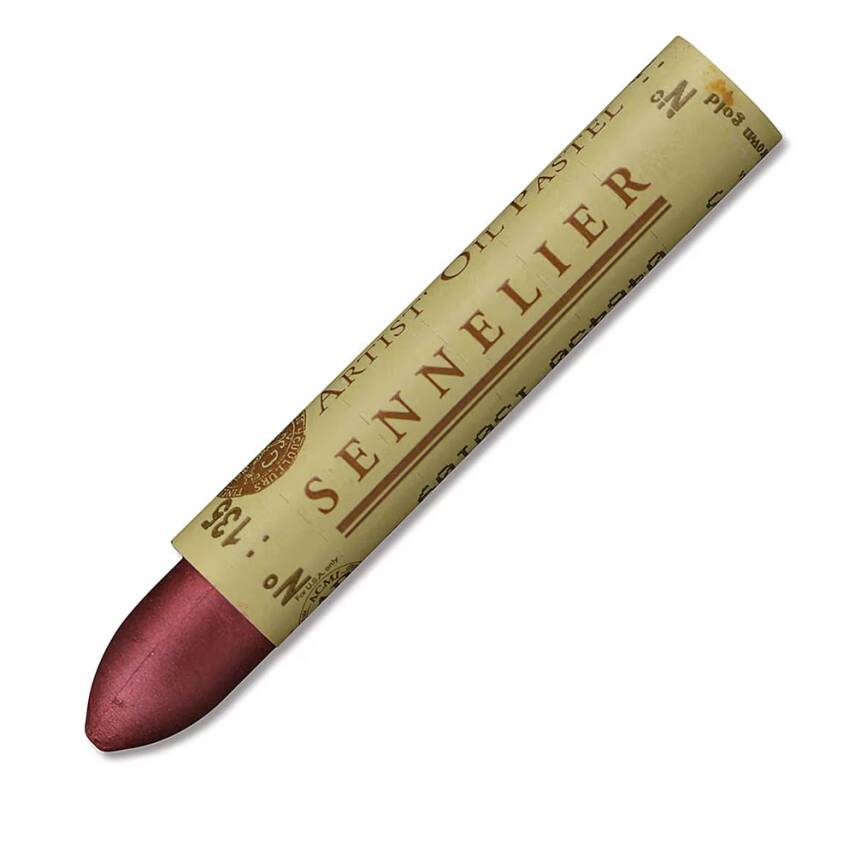 Sennelier Oil Pastel Reddish Brown Gold No:135 - 1