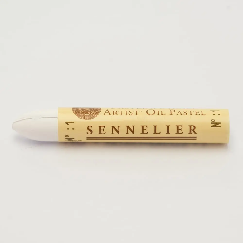 Sennelier Oil Pastel White No:01 - 1
