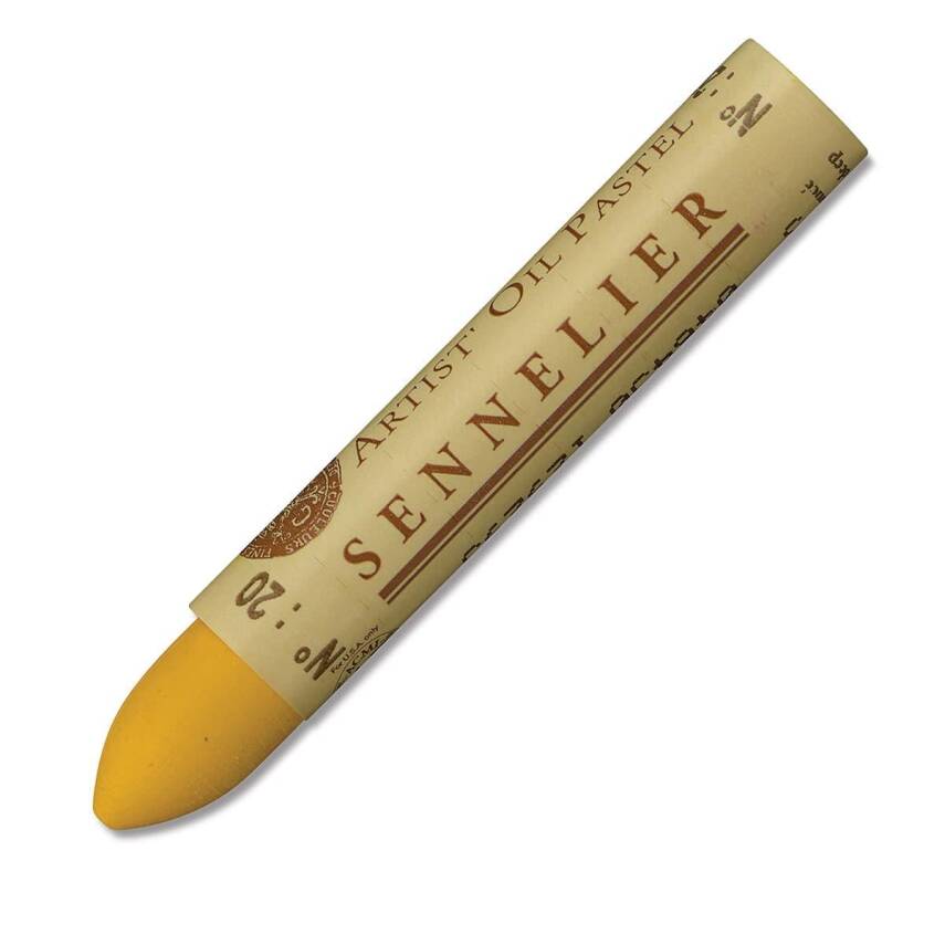 Sennelier Oil Pastel Yellow Deep No:020 - 1