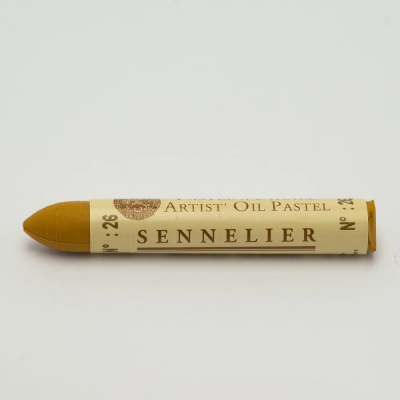 Sennelier Oil Pastel Yellow Ochre No:26