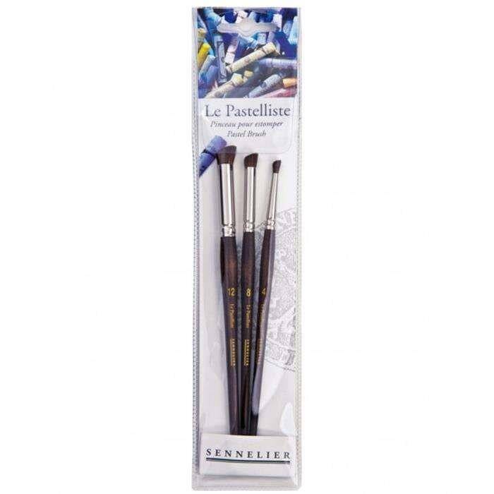 Sennelier Pastel Brush Set of 3 - 1