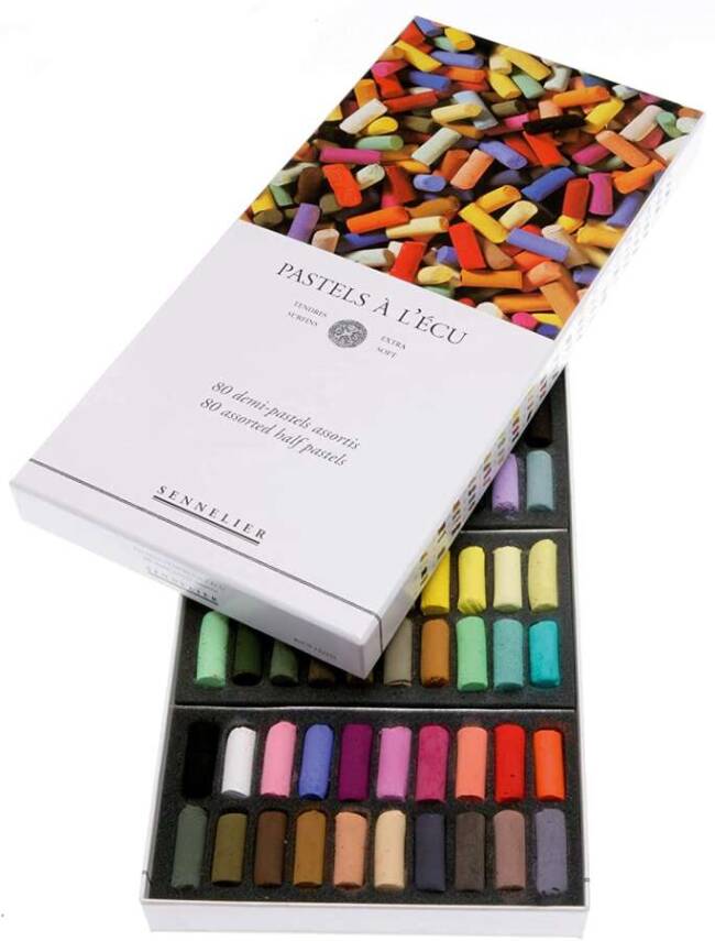 Sennelier Soft Pastel Boya Introductory Set 80 Renk Yarım Boy - 2