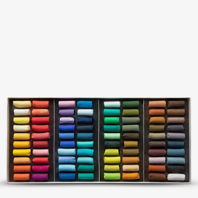 Sennelier Soft Pastel Boya Introductory Set 80 Colours Half Pan (1)