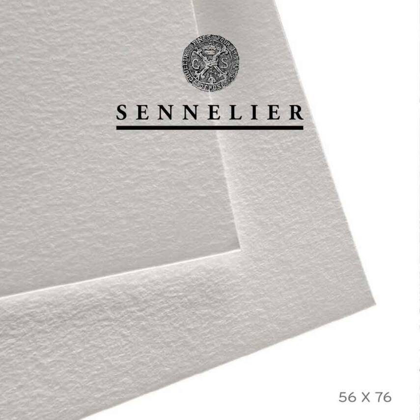 Sennelier Watercolor Paper 56x76 cm 300 gr Rough - 1