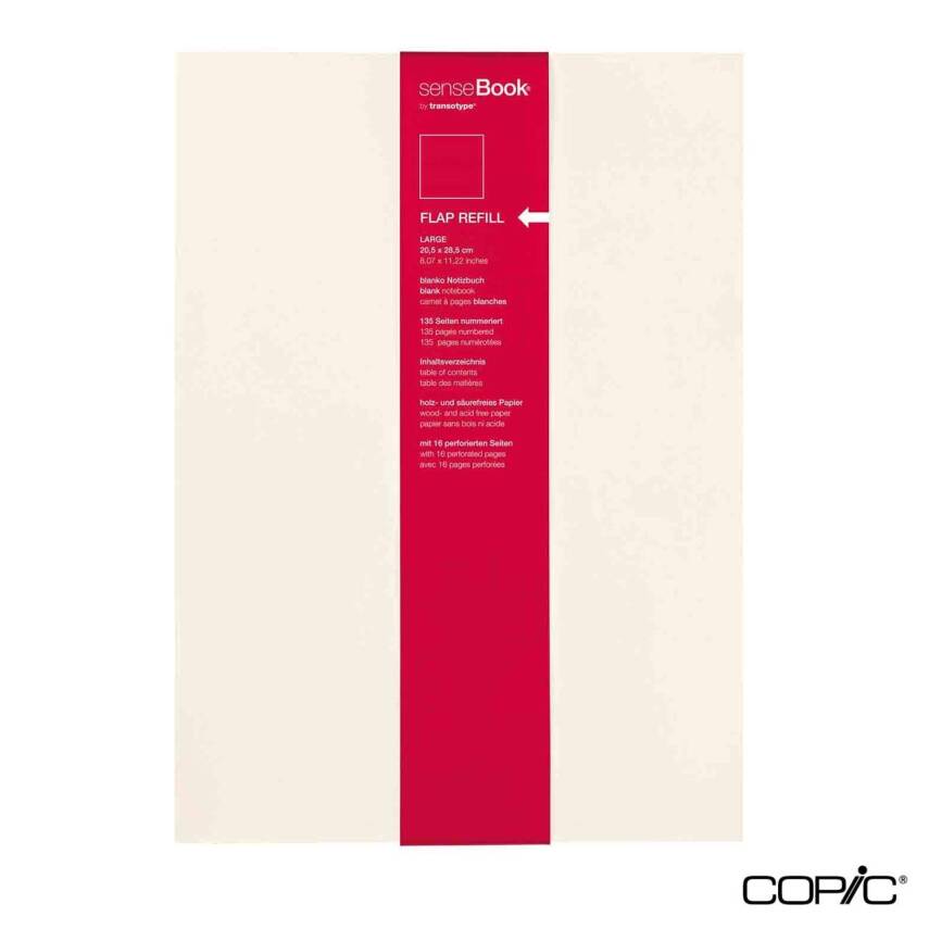 Sense Book Flap Spare S A6 Lined 16 Pages - 1