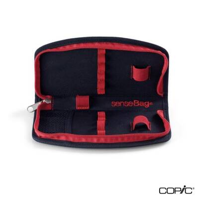 SenseBag College Pencil Case Black - 1