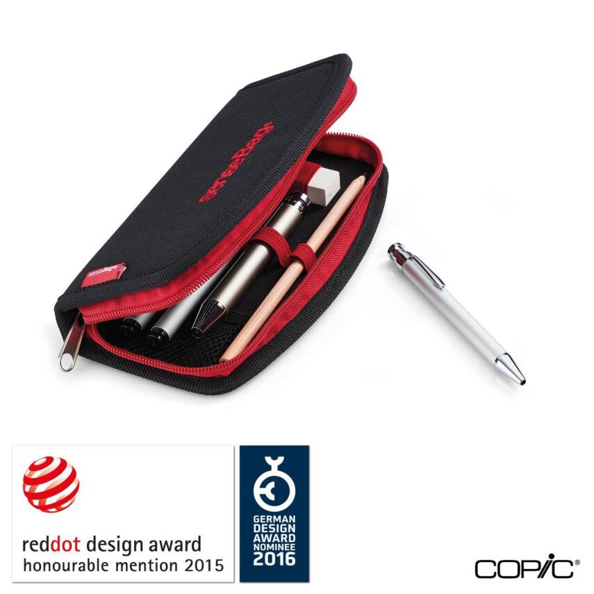 SenseBag College Pencil Case Black - 2