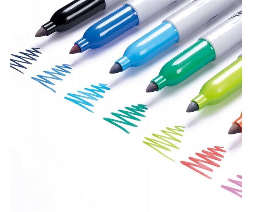 Sharpie 30-Pack Fine Permanent Marker Set Mixed Envelopes - 4