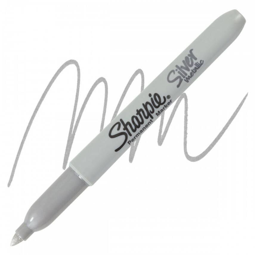 Sharpie Metalik Markör Gümüş - 1