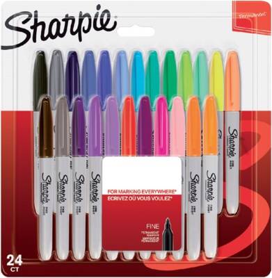 Sharpie Permanent Fine Marker Set 24' lü Set - 1