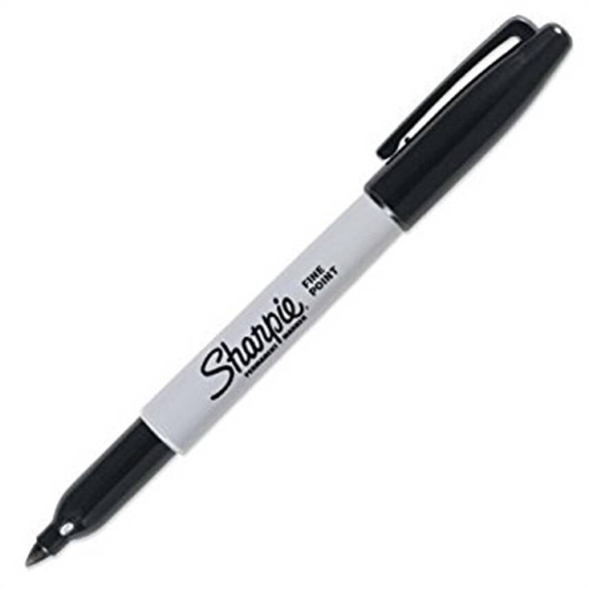 Sharpie Permanent Fine Round Tip Black - 1