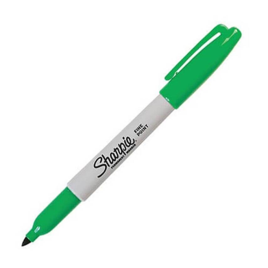 Sharpie Permanent Fine Round Tip Green - 1