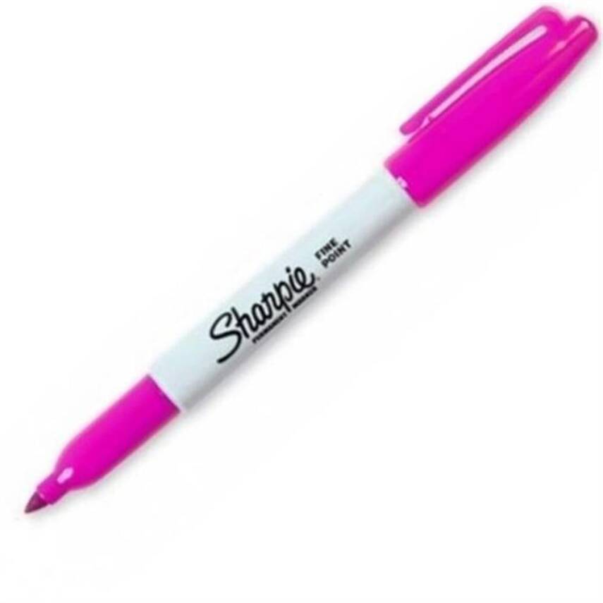 Sharpie Permanent Fine Yuvarlak Uç Magenta - 1