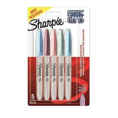 Sharpie Permanent Marker Set Fine 5'li Mystic Gems