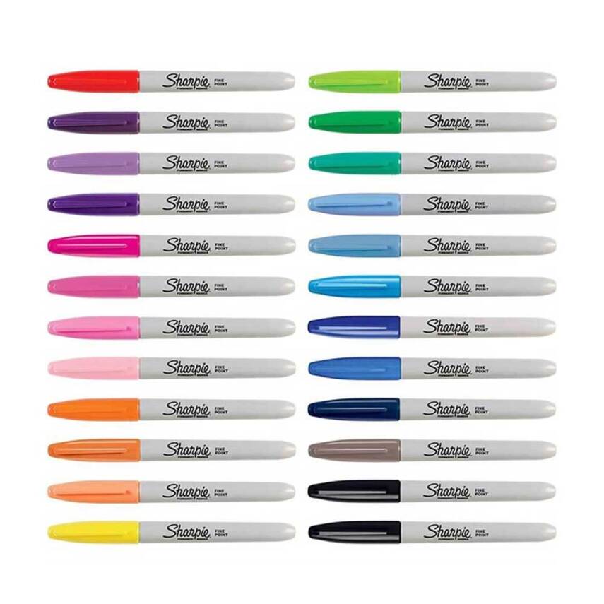 Sharpie Permanent Set Fine 30lu Kertenkele - 2